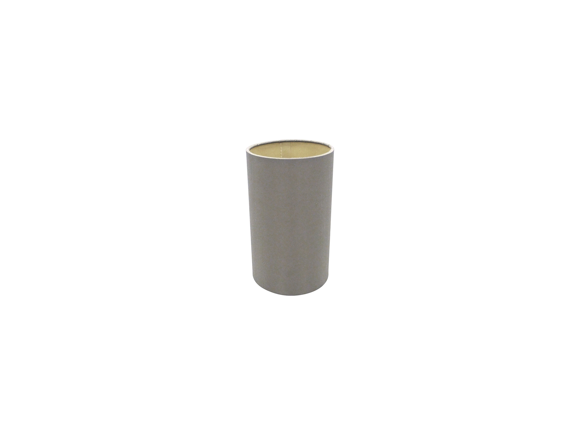 D0315  Serena 12cm Faux Silk Fabric Shade Taupe, Halo Gold